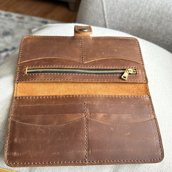 Portland Leather Byfold wallet canyon color - Picture 5 of 7